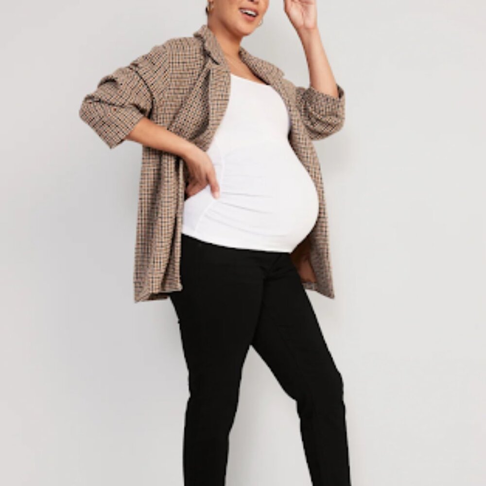 Old Navy Maternity Jeans - Black OG Straight